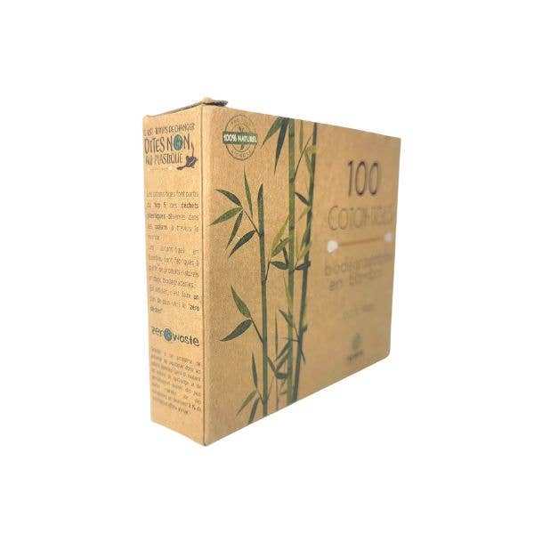 Bamboo Spirit - Wholesale Cotton Swab/Q-Tip - 100 Bamboo cotton swabs1