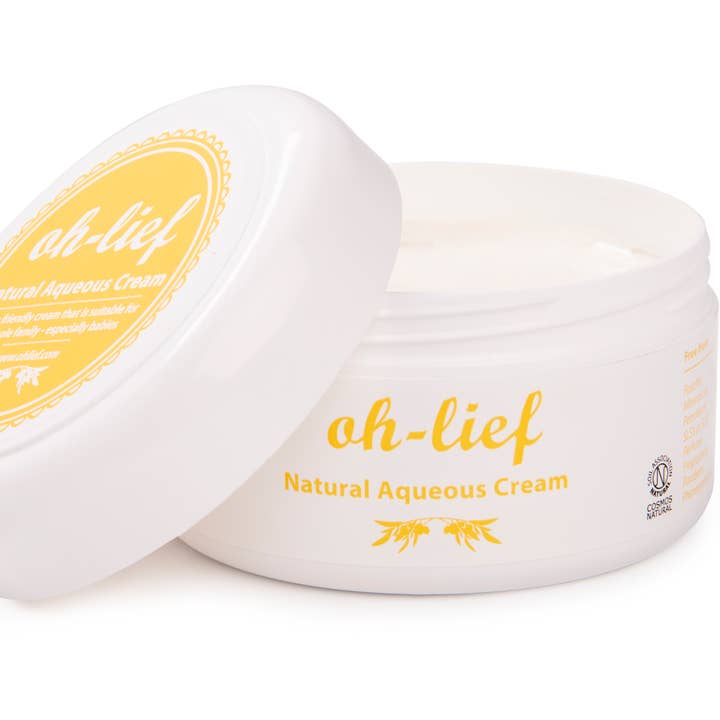Oh-Lief crema acquosa naturale 250 ml - Idratante quotidiano per la vendita all'ingrosso da parte di Oh-Lief Natural Products UK LTD