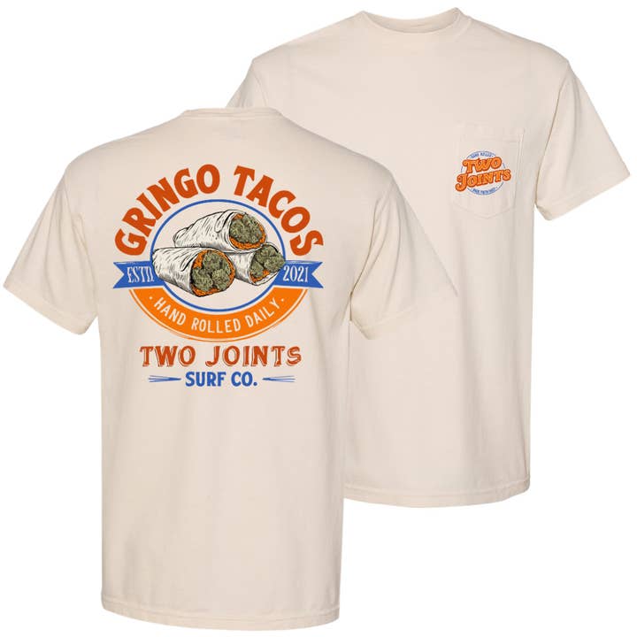 Gringo Tacos T-shirt för wholesale av Two Joints Surf Co.