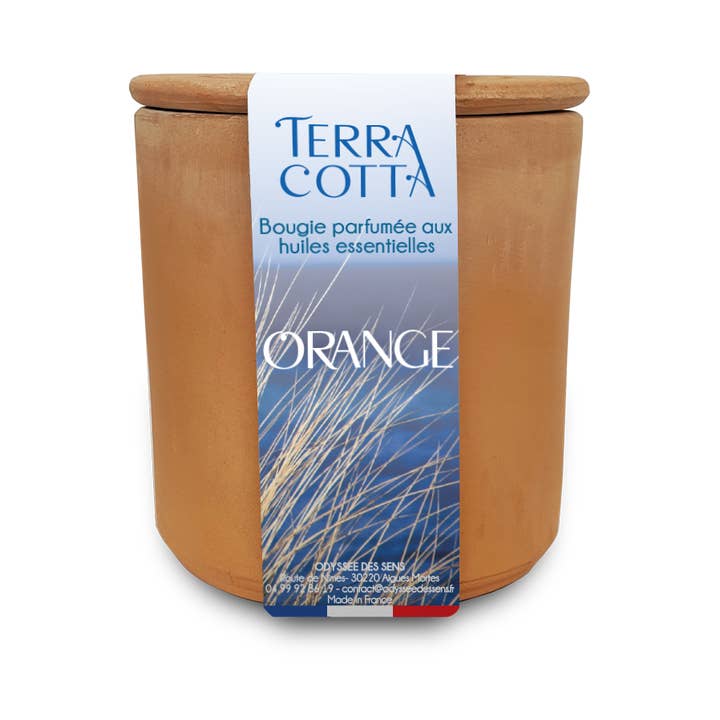Orange - Candle 300g for wholesale by ODYSSÉE DES SENS