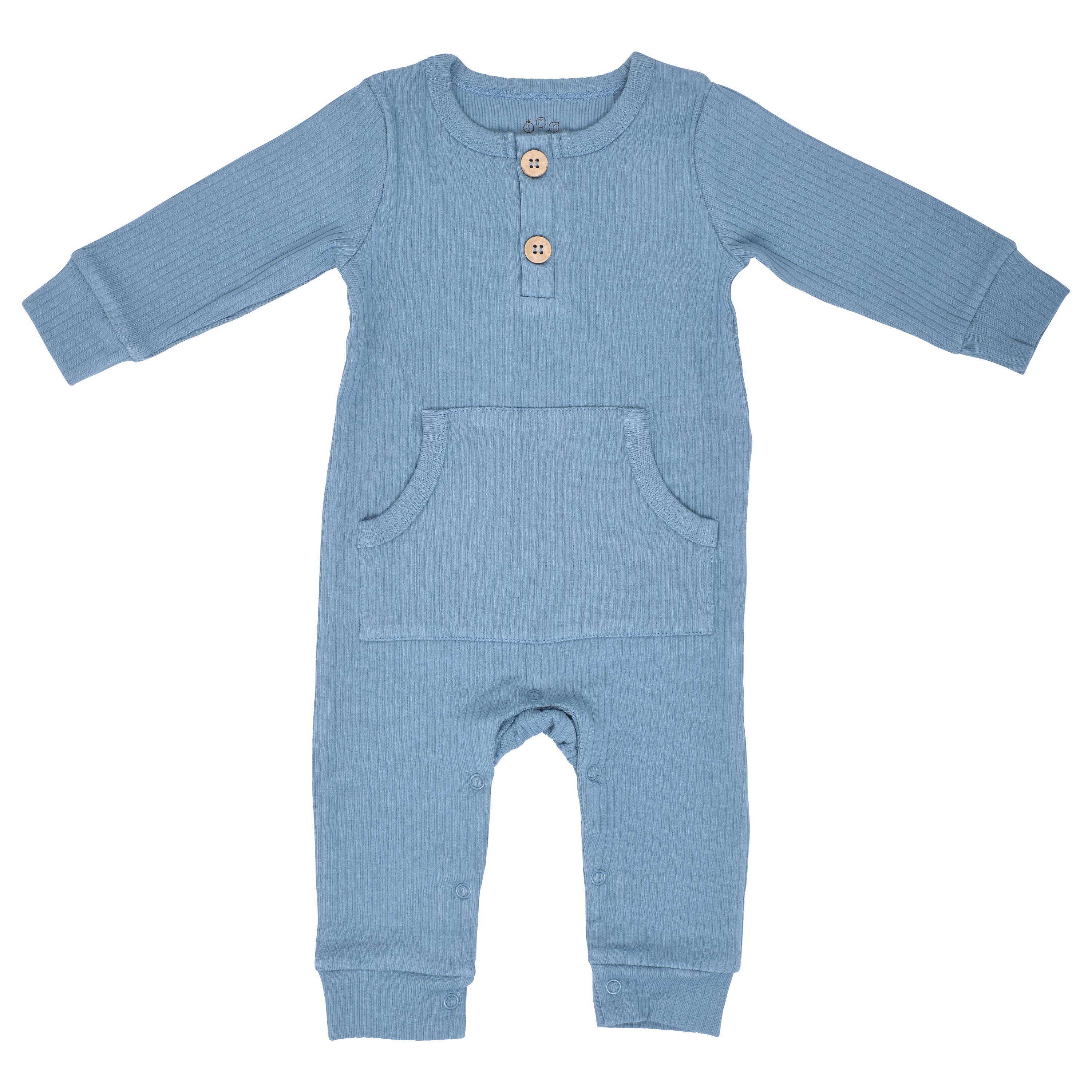 Three Little Tots - Wholesale Rompertje - Baby - Baby ribgebreide romper met zakken23