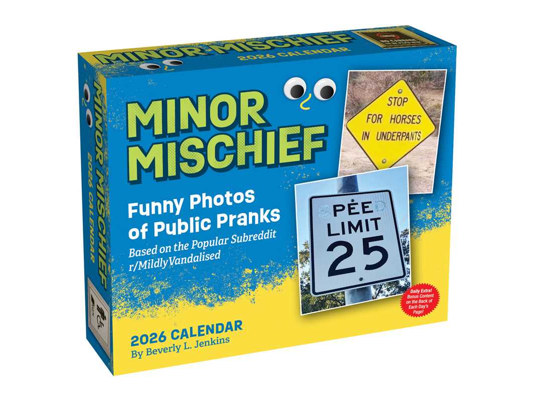 Simon & Schuster - Wholesale Calendar - Minor Mischief 2026 Day-to-Day Calendar by Beverly L. Jenkins0