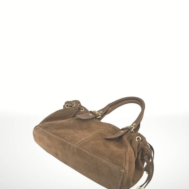 ITALIAN'S LEATHER - Wholesale Shoulder Bag - Women's - Gionatan Suede Leather Bag 2509339