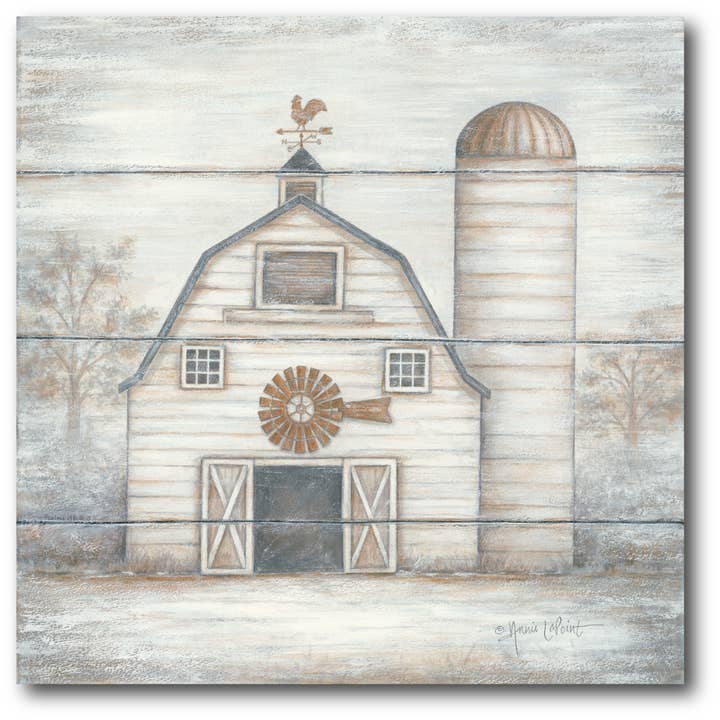 The Big Blur Barn Gallery - Indpakket lærred Vægkunst for engroshandel hos Courtside Market