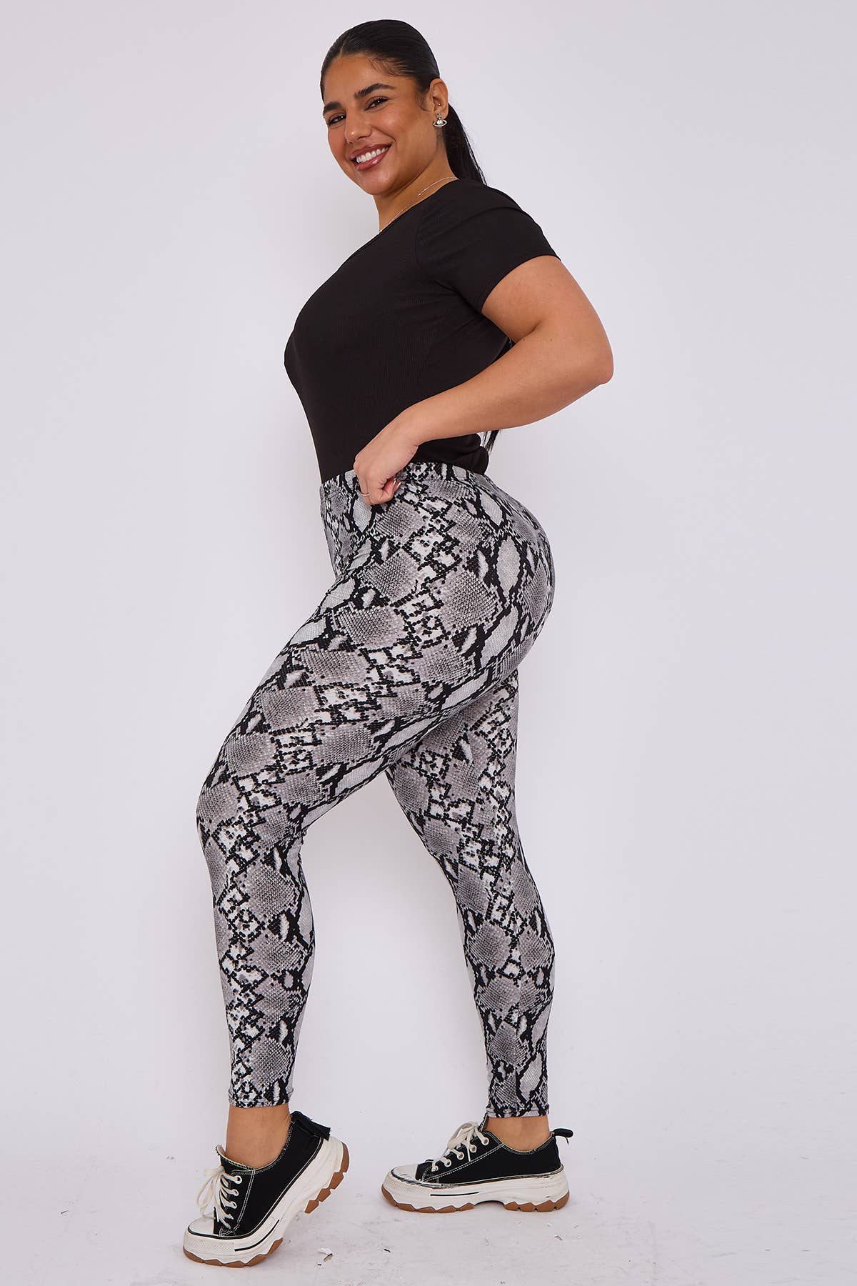 Superbia – wholesale Fashion leggings – Women's – Superbia Super Soft Leggings High Waist (Large Size 14-22)77