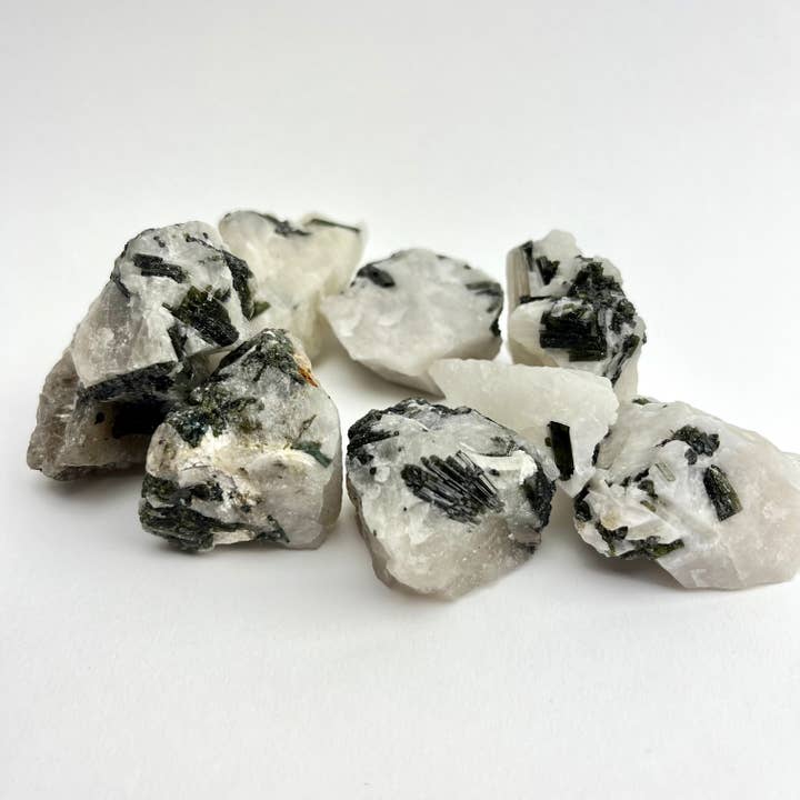 Green Tourmaline in Quartz | Brazil for wholesale by Pelham Grayson Rose