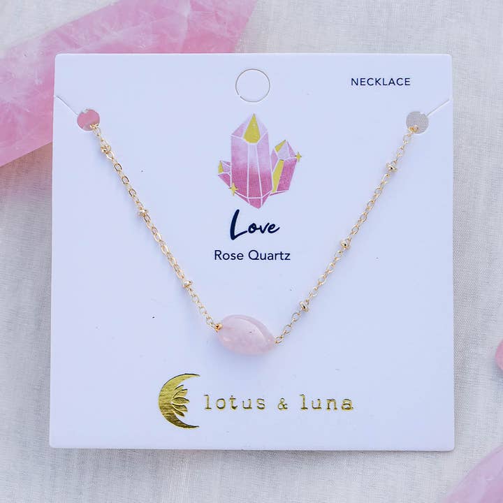 Collana Love Stone of the Earth per la vendita all'ingrosso da parte di Lotus and Luna