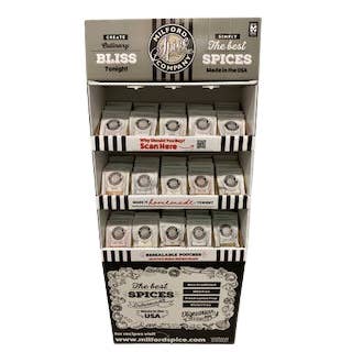 Milford Spice Company - Wholesale Dried Spice Mix - Best Sellers Display and Product