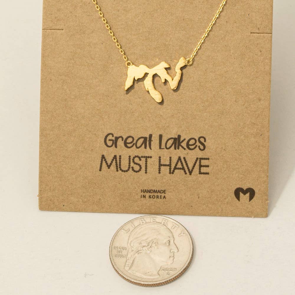 Fame Accessories - Wholesale Pendant/Charm Necklace - The Great Lakes Pendant Necklace2