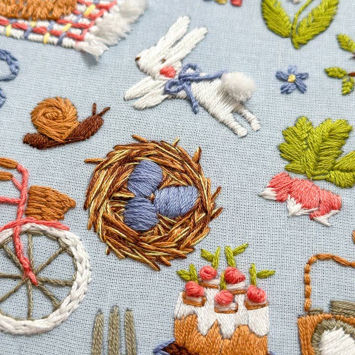 MakeBox & CO - Wholesale Embroidery/Cross Stitch Supplies - Spring Stitches Embroidery