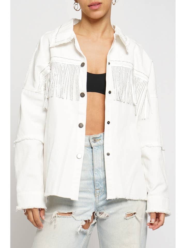 FRYNSET DENIM JAKKE for engroshandel hos Sans Souci