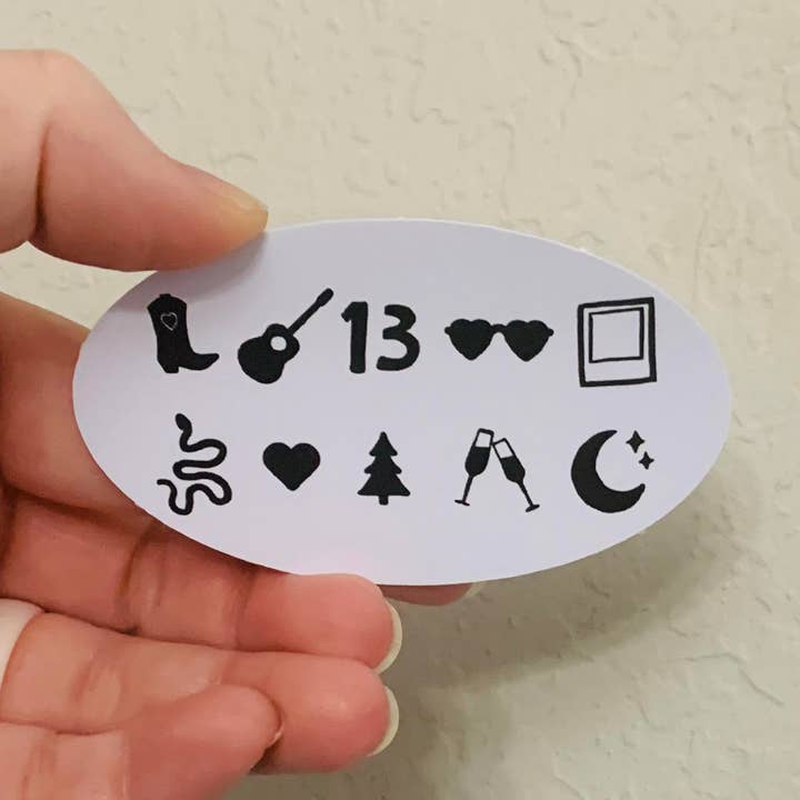 Taylor Swift 2 Sticker/Magnet for wholesale by Oily Graphic Creations