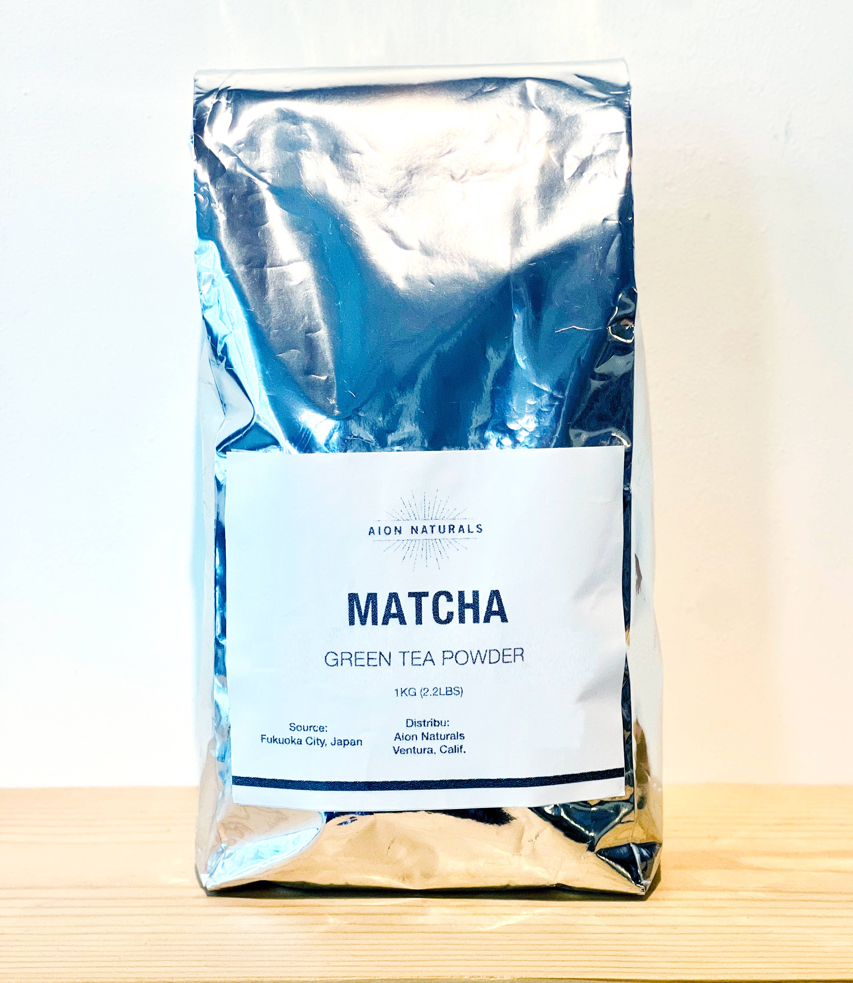 Aion Naturals - Wholesale Health/Detox Tea - Aion Naturals Matcha BULK