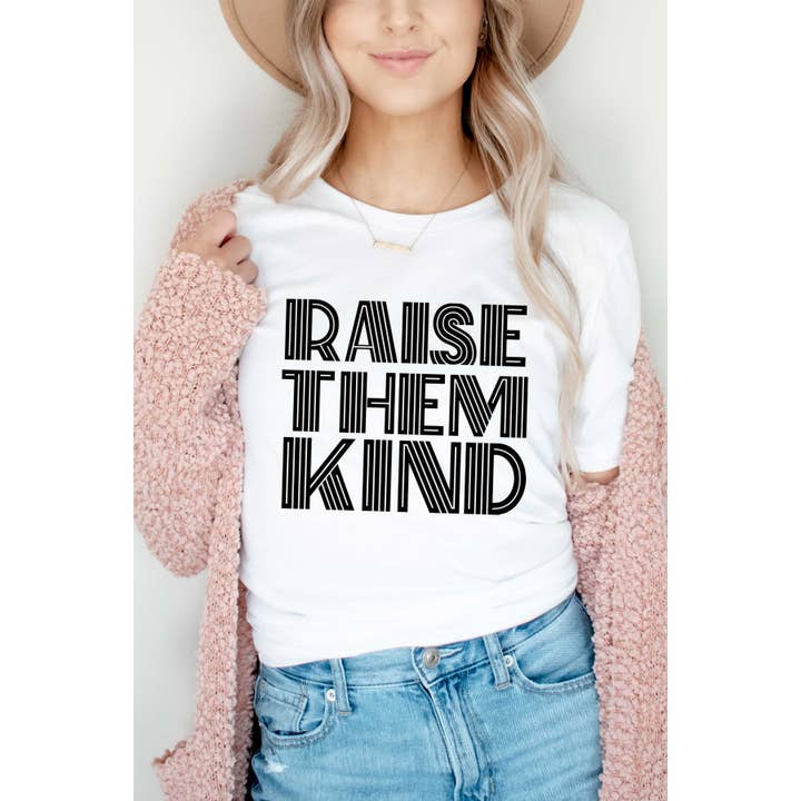 BLUME & CO. - Wholesale T-Shirt (Graphic) - Women's - RAISE THEM KIND Graphic Tee1
