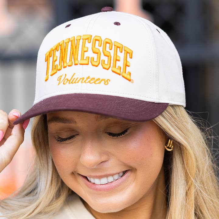 Southern Made Tees - Wholesale Baseball Cap - Women's - Tennessee Volunteers Two-Tone Hat0