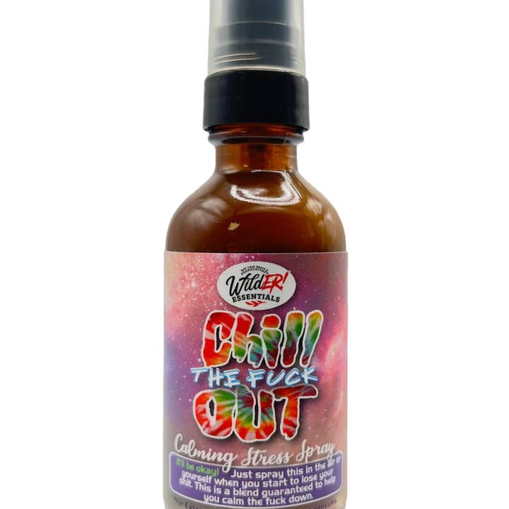 Chill the fuck out - Spray de óleo essencial - 2 oz./60 ml por atacado de Wild Essentials
