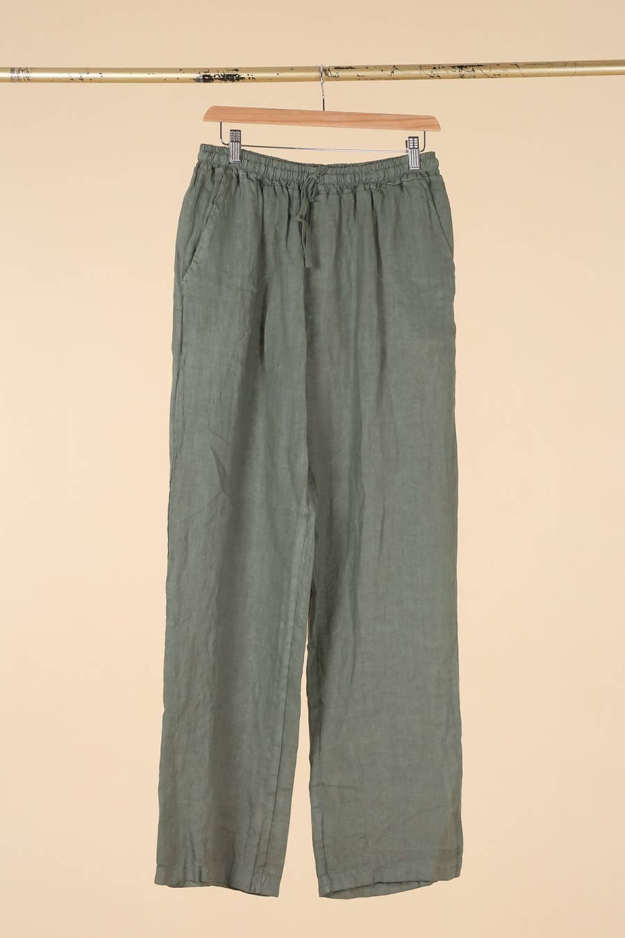 la maison des fibres naturelles - Wholesale Pants - Women's - Straight linen trousers 630132 100% linen11