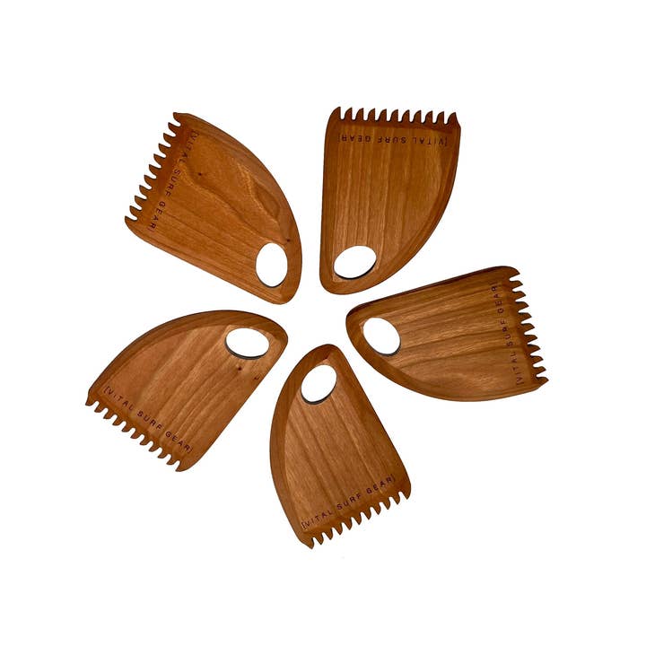 Vital Surf Gear - Wholesale Hair Brush/Comb - Cherry Surf Wax Comb2