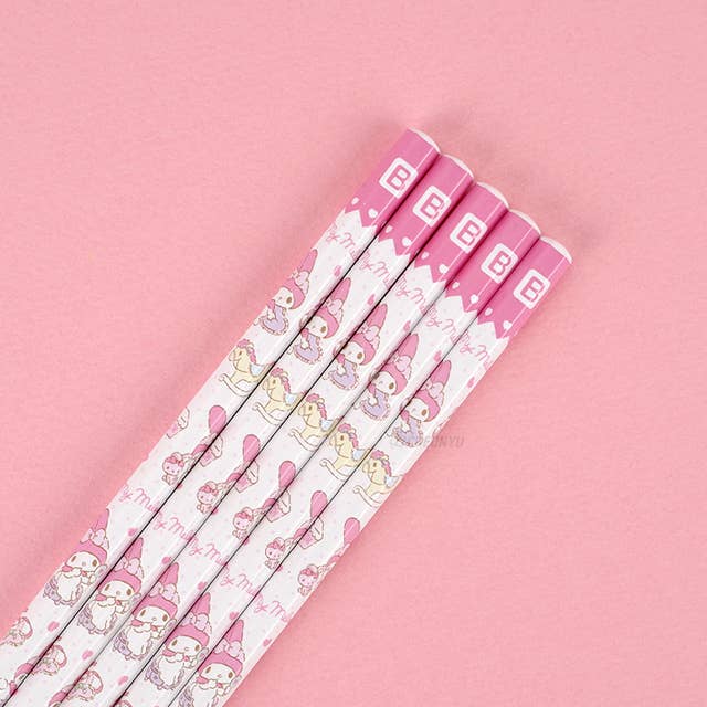 K-Wonderland - Wholesale Pencil - Sanrio School/ Office Pencil 5PCS Set 10