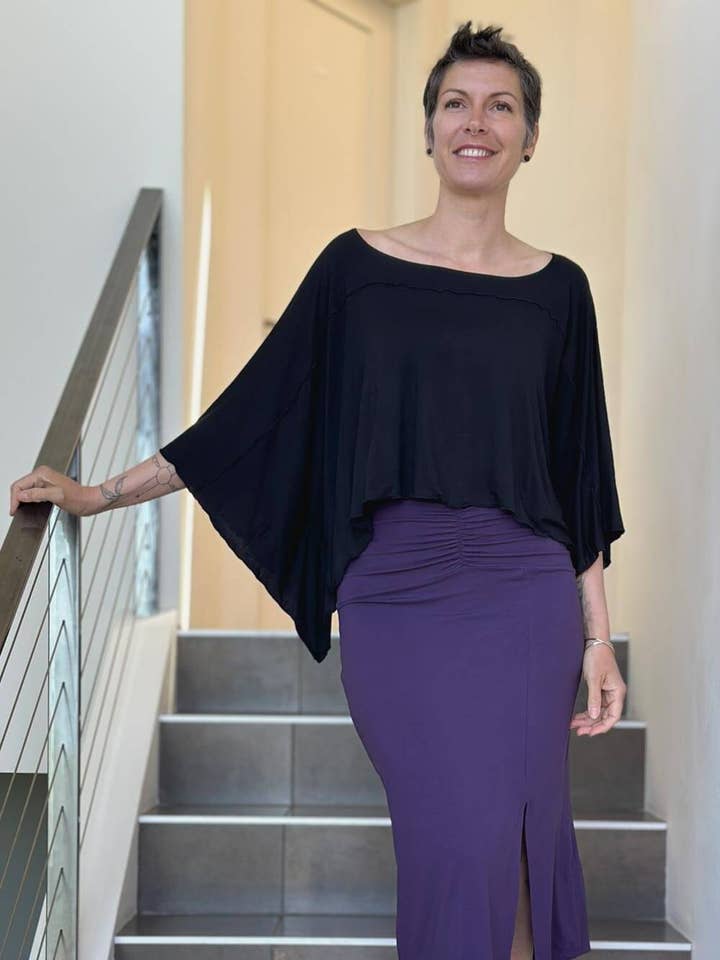 CARAUCCI - Wholesale Poncho - Women's - Poncho Top13