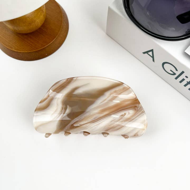 SoapElenGlen - Wholesale Hair Clip - Women's - Colorful Semicircle Hair Clip3