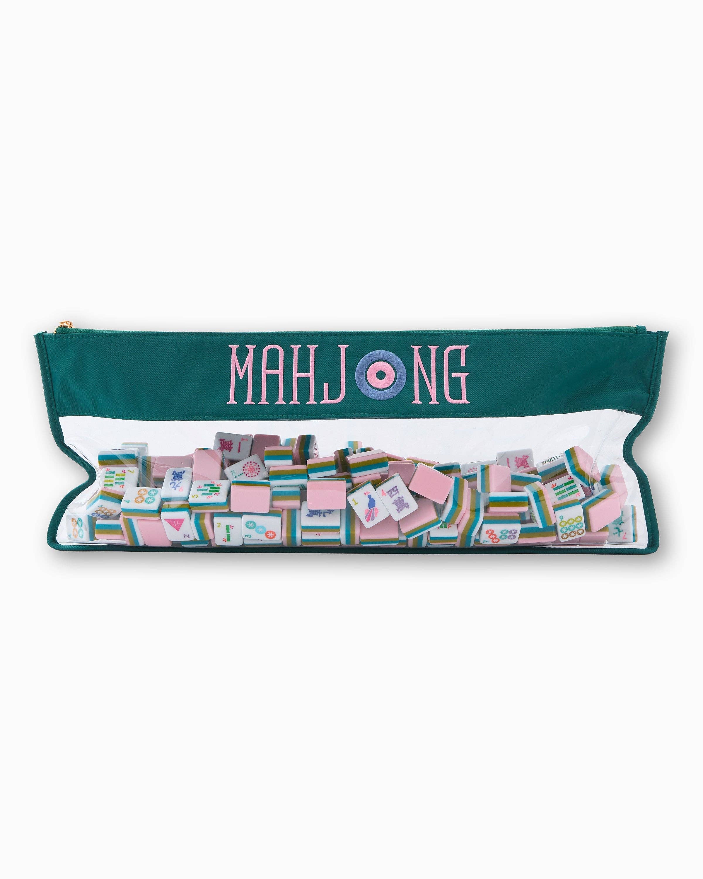 Oh My Mahjong - Vente Pochette – femme - Sac de Mahjong bleu sarcelle4