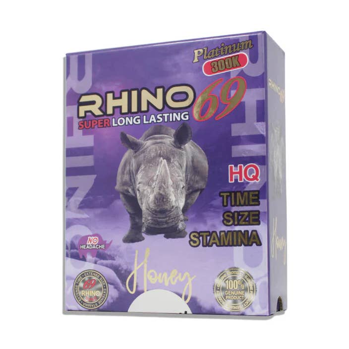 MIEL RHINO 69 300K pour la vente par Herbal Honey