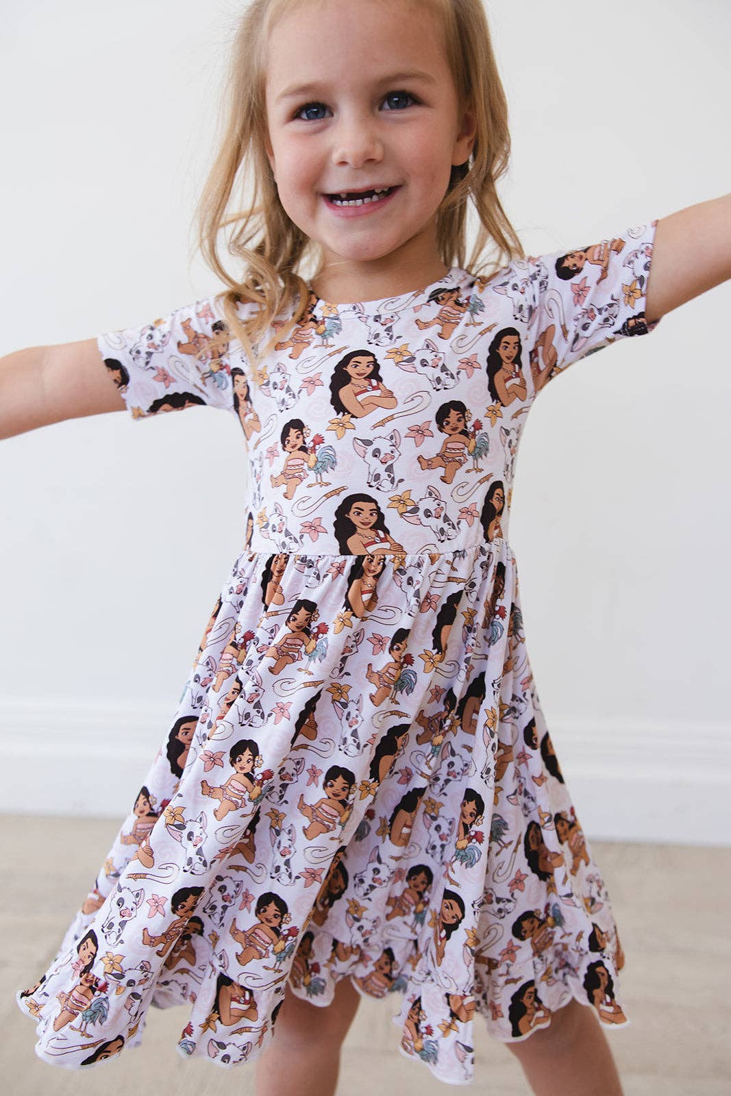 Blush Lotus - Wholesale Dress - Kids - Wayfinder - Ruffle Dress16