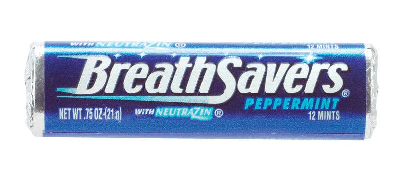 Everyday Supply Co - Wholesale Mints - BREATH SAVERS Peppermint Mints 0.75 oz - 24 Pack0