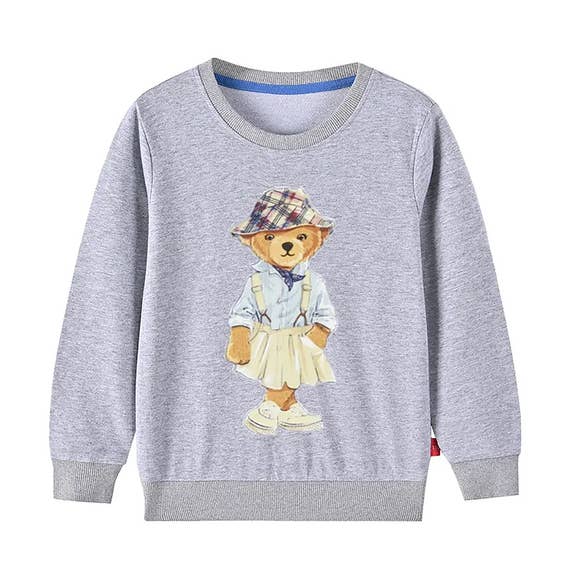 Tweenstyle av Stoopher - Preppy Bear Crewneck Sweatshirt för wholesale av Tweenstyle By Stoopher