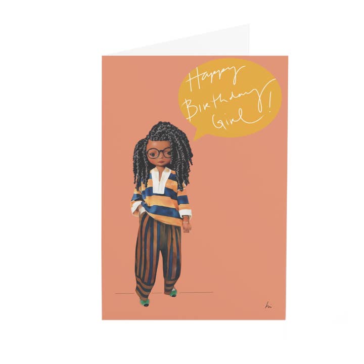 HarperIman and Co. - Wholesale Birthday Card - Grace Happy Birthday Girl - HarperIman Birthday Card