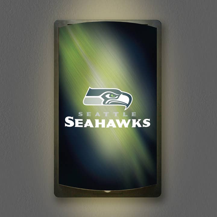 Seattle Seahawks MotiGlow Light Up Sign for wholesale by Party Animal, Inc.