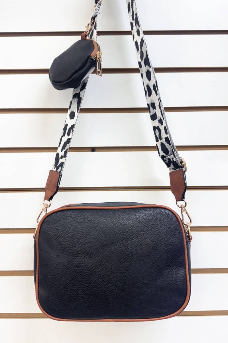 DESHENG ENTERPRISE - Wholesale Crossbody Bag - Women's - COW PRINT HANDBAG WIHT COIN PURSE 5