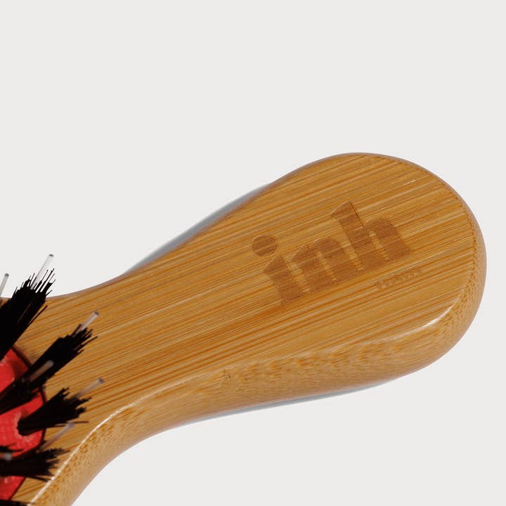 INH Hair - Wholesale Hair Brush/Comb - Mini Vegan Mixed Boar Bristle Brush4