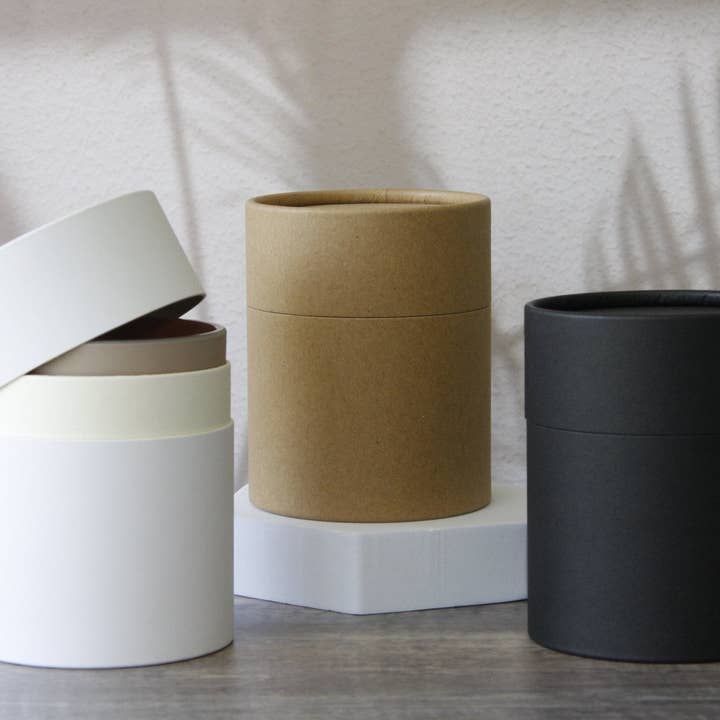 GreenWay Containers - Wholesale Candle Holder - 8 oz Candle Jar Tube Packaging