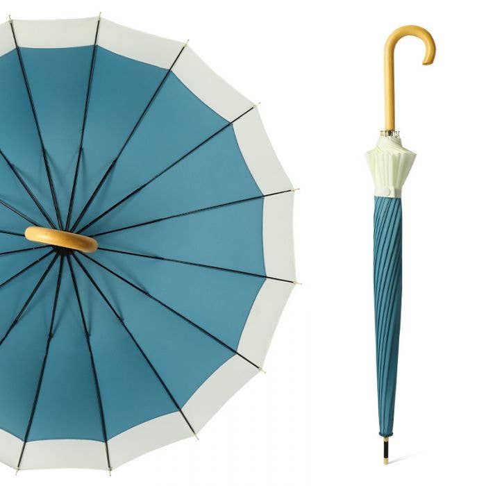 PEACH ACCESSORIES - Wholesale Umbrella - Women's - Two Tones Pastel Colour Umbrella 3468