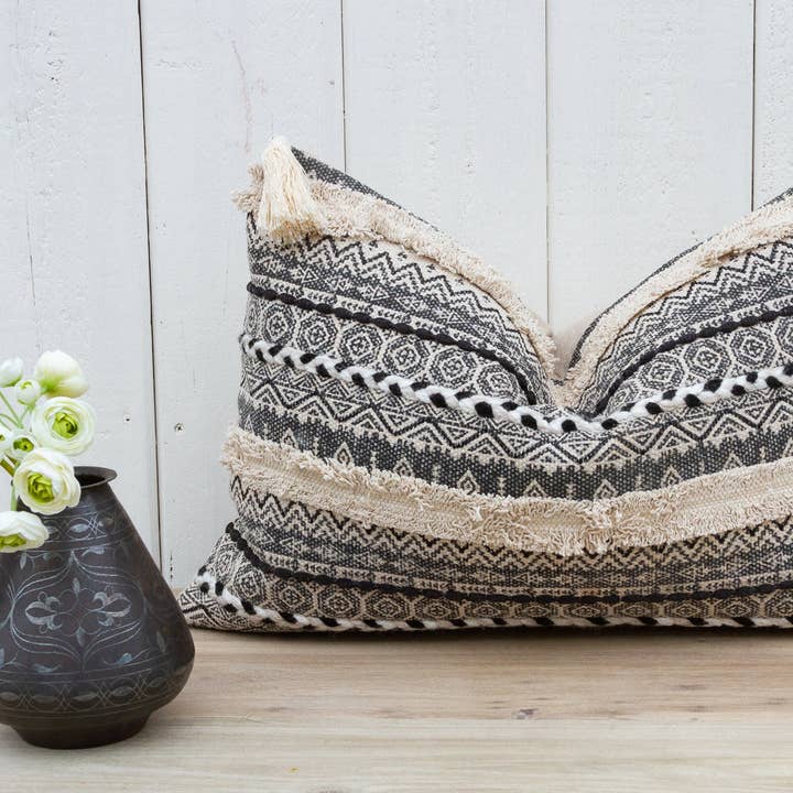 Armour Nomadic Moroccan Lumbar Pillow Cover for wholesale by De-cor