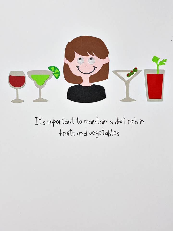 Alimentation saine pour la vente par niqueCards