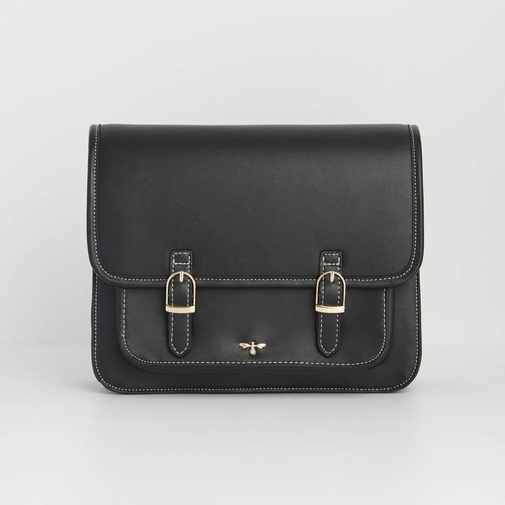 Fable England - Wholesale Satchel - Women's - FABLE Magical Mushrooms Black Satchel