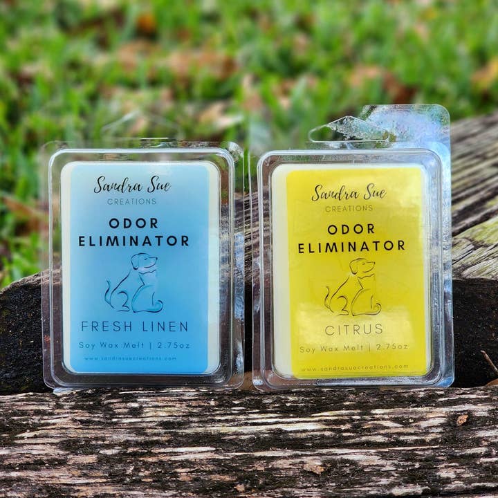 Cera di Soia per Eliminare gli Odori, 78g | Agrumi o Lino per la vendita all'ingrosso da parte di Sandra Sue Creations LLC