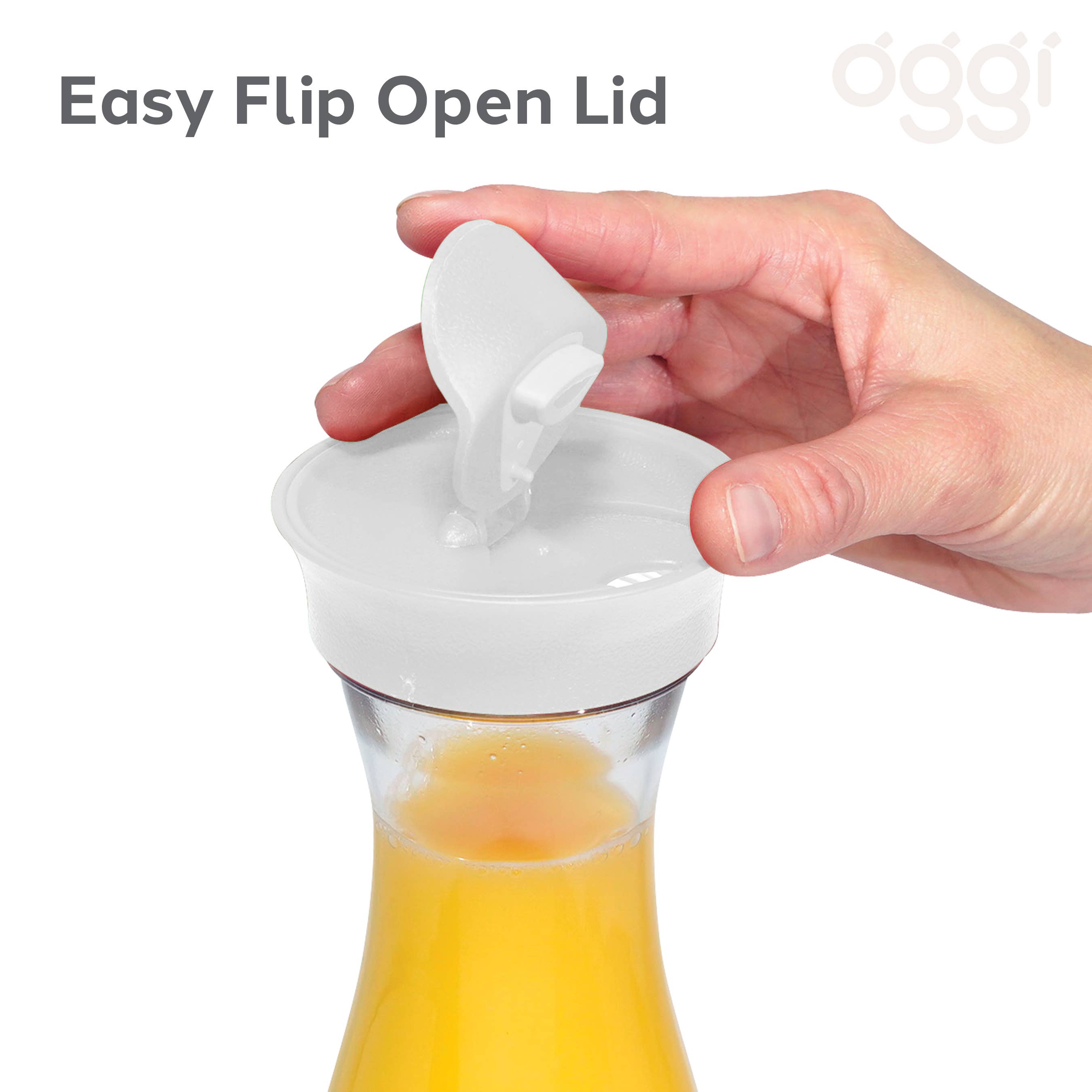 Oggi - Wholesale Juicer - JuIce Jar w/ Flip-Open Lid (1.6 lt, 54 oz)2