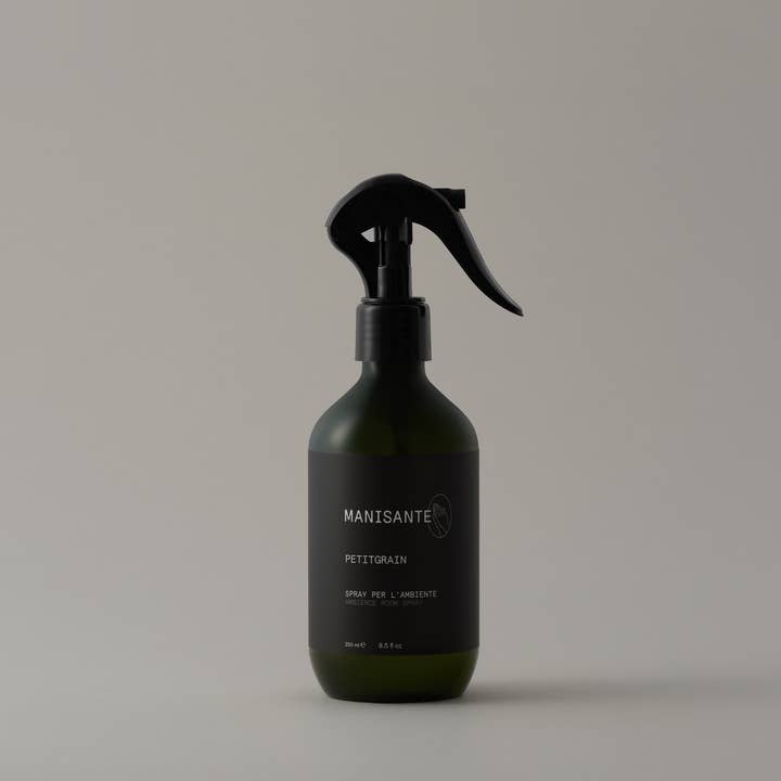 Manisante – Großhandel Raum- & Wäschespray – Petitgrain Umweltfreundliches Spray, vegan und nachhaltig1