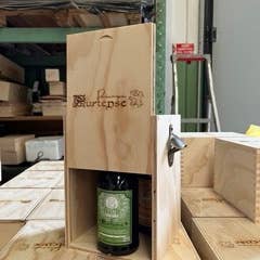 Petit truc - Wholesale Gift Box - Wooden slip-on box/case with sliding lid (Cop)3