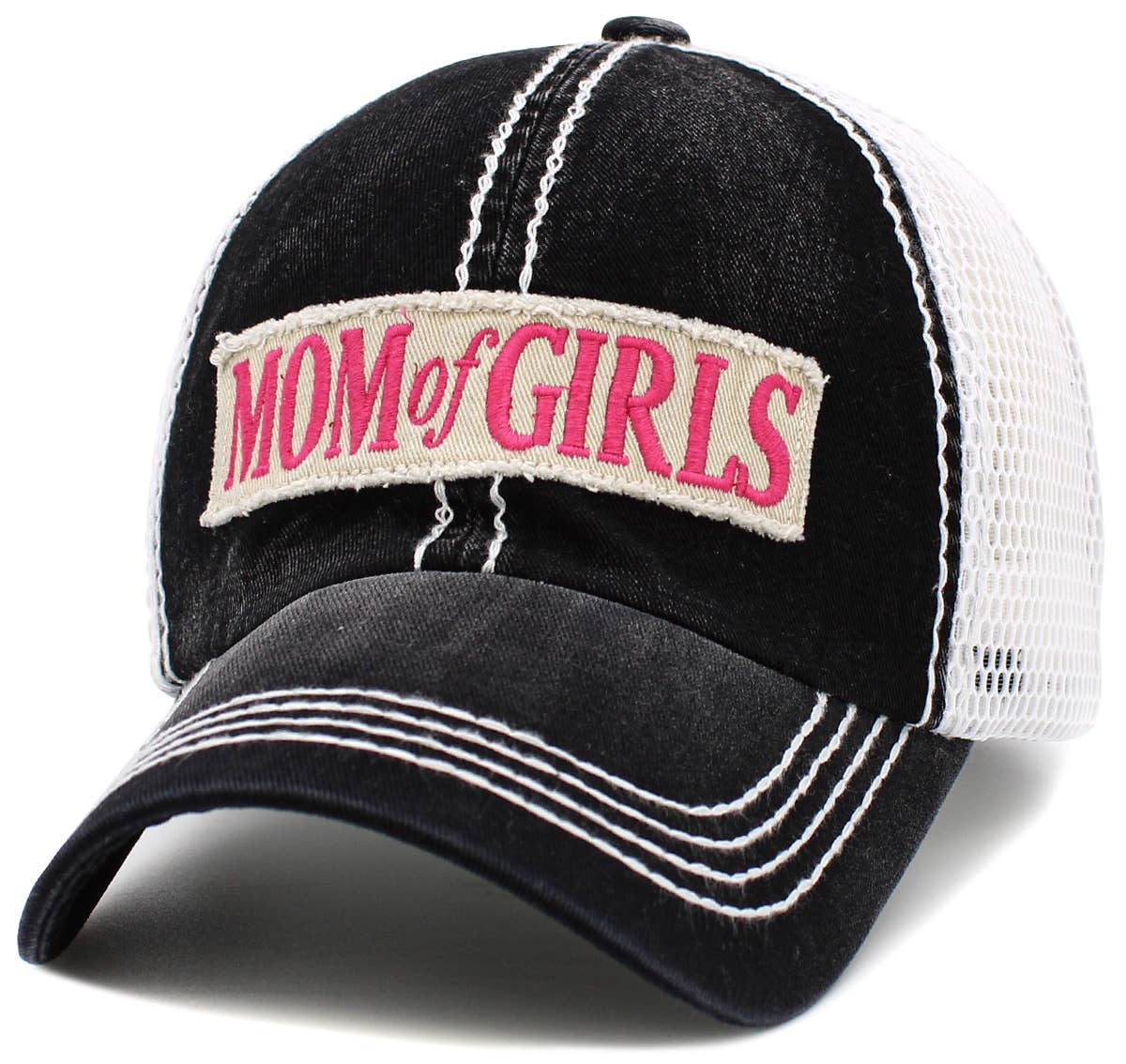 KBETHOS - Wholesale Trucker Hat - Women's - Mom Of Girls Vintage Ballcap1