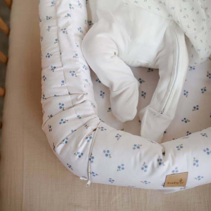 BABYLY - Wholesale Bassinet - Baby - babyly- babynest with foam matress -Forget-Me-Not