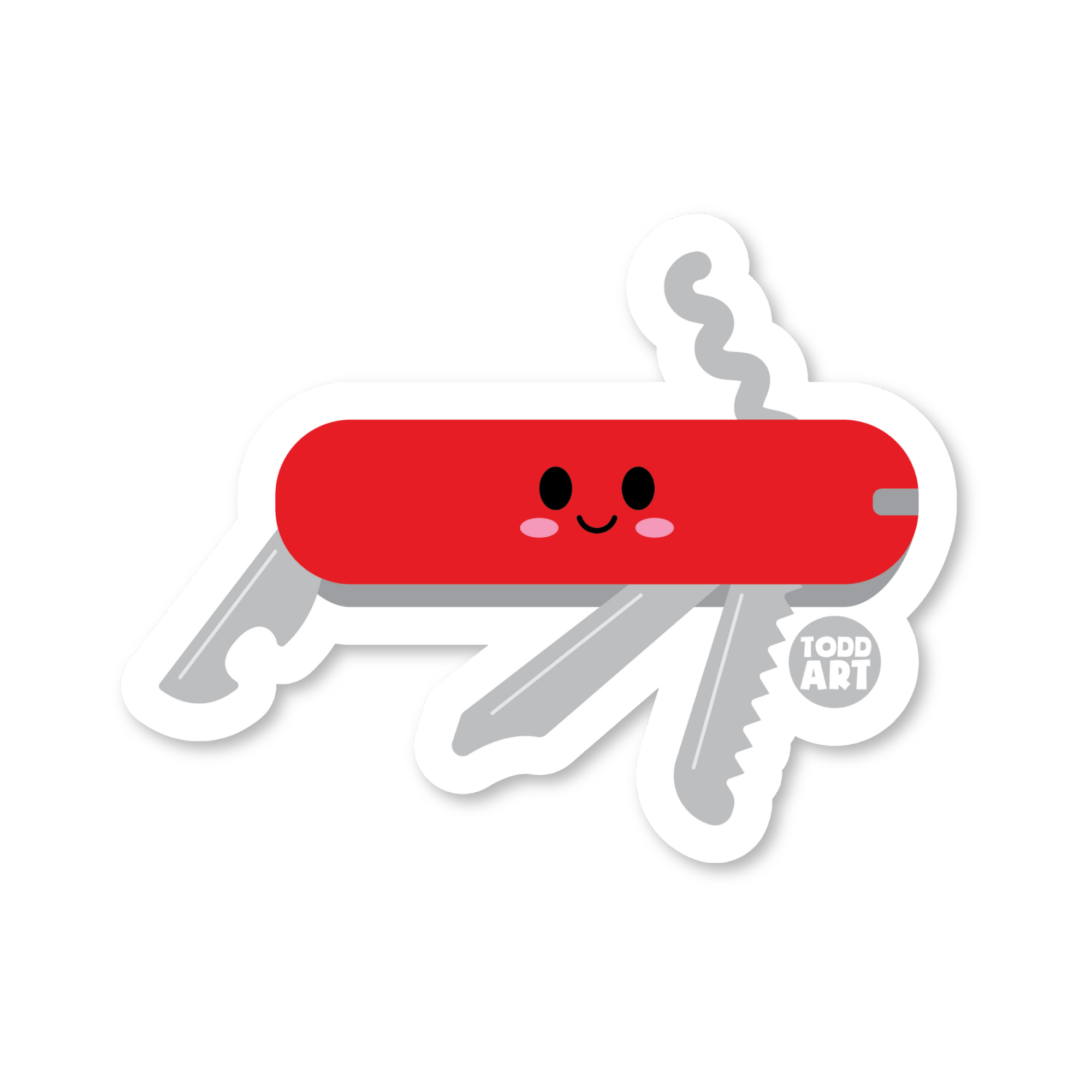 Boo Boo Buddies - Wholesale Sticker - Swiss Army Knife Sticker0