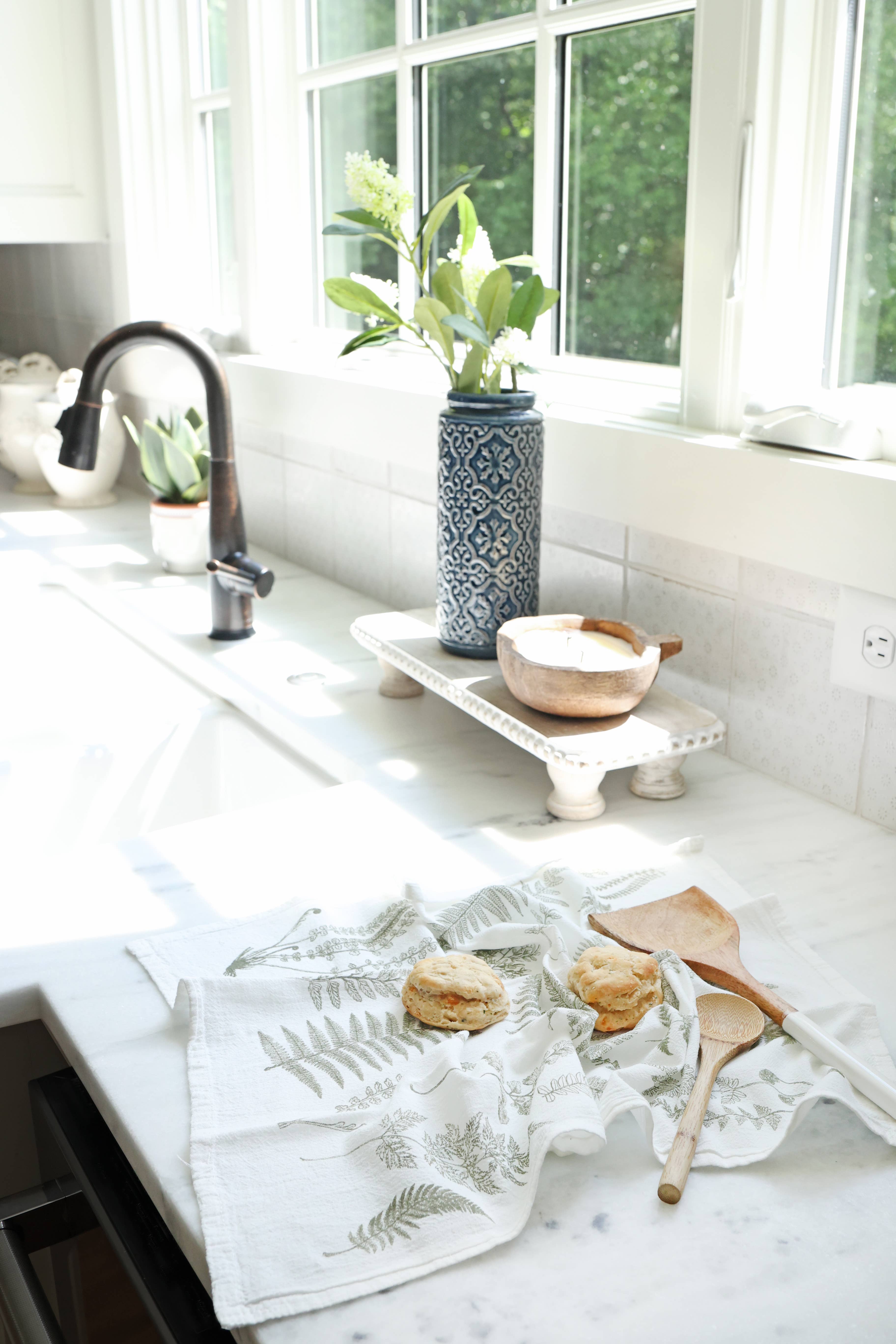 Highland Ridge  |  Handmade Home Decor - Wholesale Tea Towel - Fern Fronds Tea Towel10