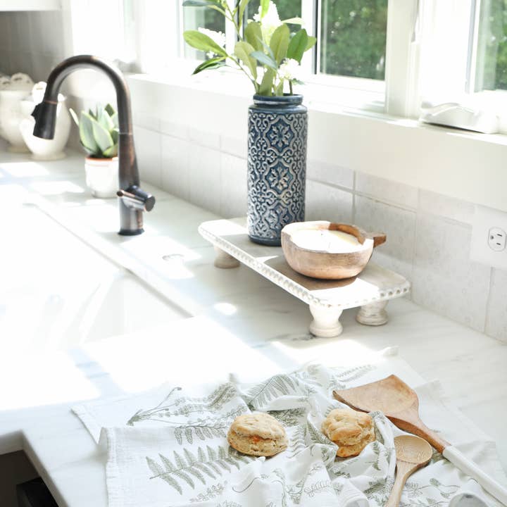 Highland Ridge | Handmade Home Decor - Wholesale Tea Towel - Fern Fronds Tea Towel10