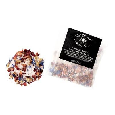 Ridiculously Romantic Tea Bath Bag for wholesale by Moments Of Light