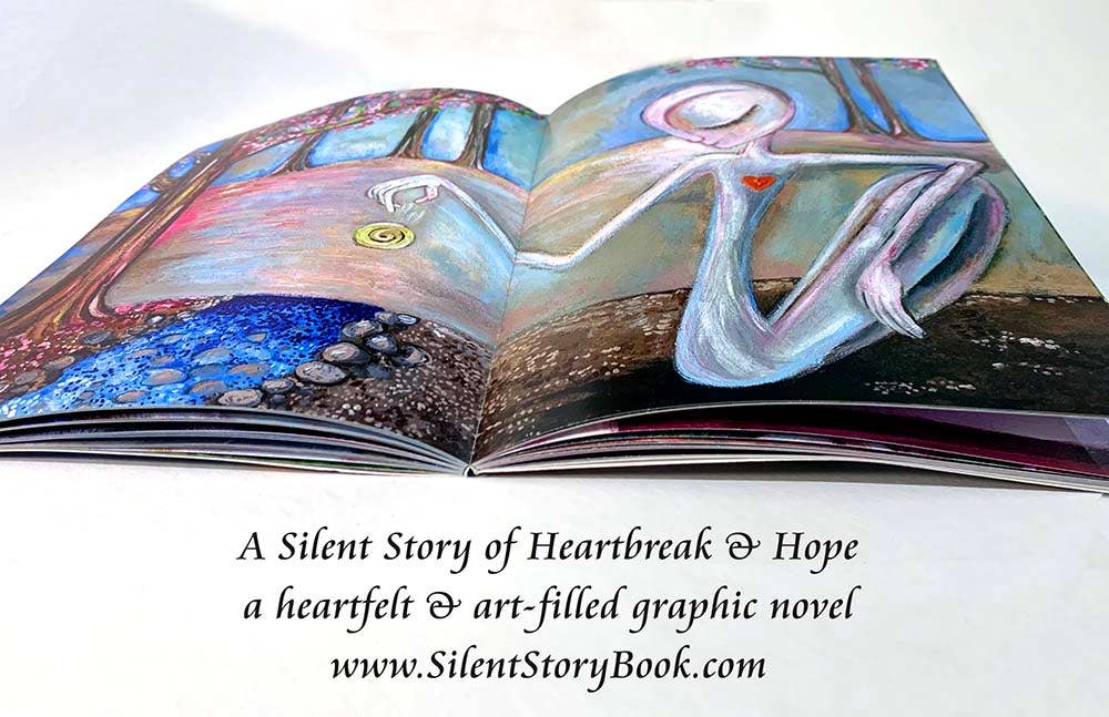 Katie m. Berggren art & design, LLC - Wholesale Graphic Novel - A Silent Story - A Graphic Novel Of Loss, Hope & Friendship6